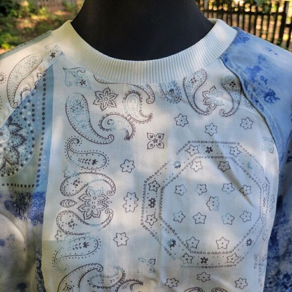 Urban Outfitters Kayla Mixed Bandana Top NWOT Size M - Picture 5 of 12